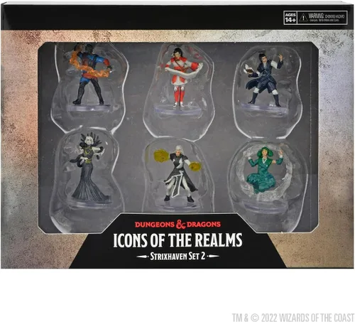 Vista 2 de WizKids Iconos de D & D del reino: Strixhaven Set 2