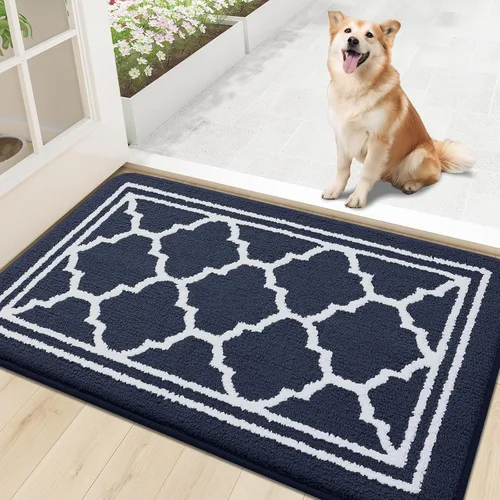 Vista 34 de Buganda Alfombra para Puerta Interior, Tapete Resistente a la Suciedad y Absorbente, Antideslizante, Alfombras de Perfil Bajo para Entrada