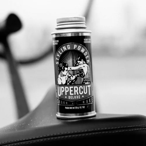 Vista 5 de UPPERCUT DELUXE Polvo para peinar el cabello, polvo de fácil aplicación para añadir textura y volumen, fijación flexible y acabado mate natural, 2 x