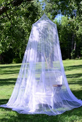 Vista 3 de Mosquitera circular blanca