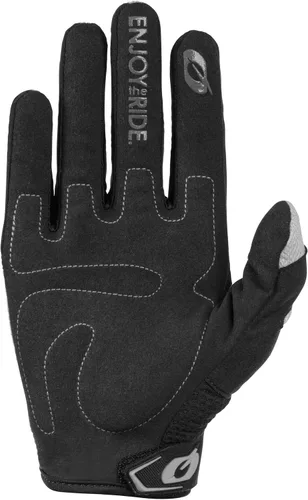 Vista 2 de O'Neal Element - Guantes de carrera para hombre, color negro/gris, talla 10