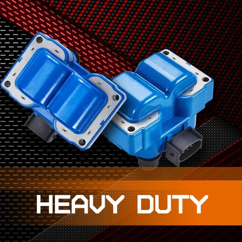 Vista 3 de ENA Paquete de bobina de encendido azul compatible con Ford Lincoln Mazda Mercury F150 F250 Contour E-150 Escort Explorer Mustang Ranger Town Car