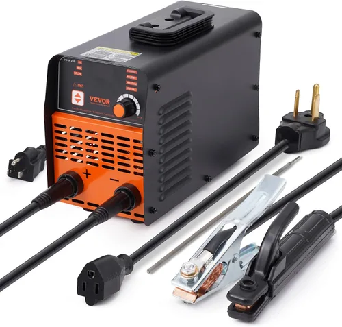 Vista 12 de VEVOR Soldador de Palo, Mini y Portátil 140Amp 2 en 1 Máquina de Soldadura ARC/Lift TIG, Soldador de Arco con Arranque en Caliente/Fuerza