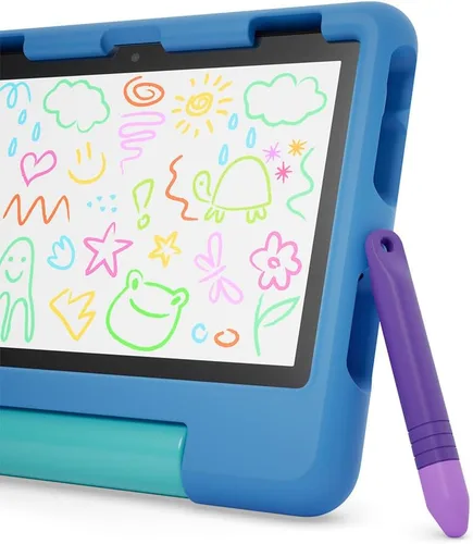 Vista 2 de Amazon Kids - Lápiz capacitivo para tableta con correa, paquete de 2 Púrpura