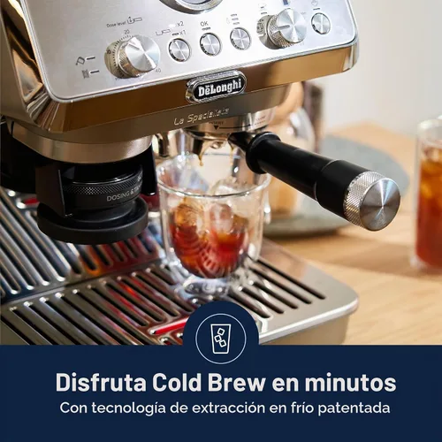 Vista 4 de De'Longhi La Specialista Arte Evo - Máquina de café expreso con molinillo