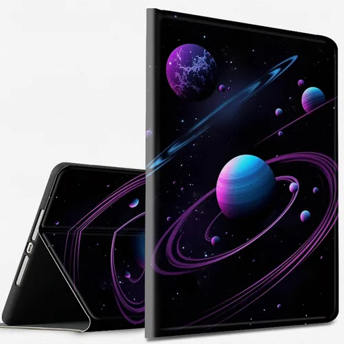 Vista 99 de Funda para tablet Kinlde Fire HD 10 (11ª generación 2021) Fire HD 10 Plus 2021, delgada, de piel sintética, con función atril, función atril
