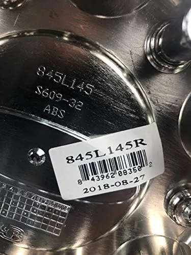 Vista 2 de Moto Metal Wheels 845L145R 845L145 S609-32 Tapa central cromada