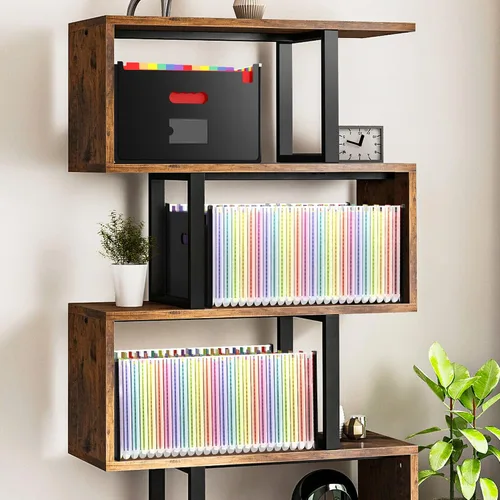 Vista 6 de Organizador de archivos de acordeón ultra grande con pestañas y calcomanías, tamaño legal/carta/A4, 24 bolsillos, carpeta de archivos expandible