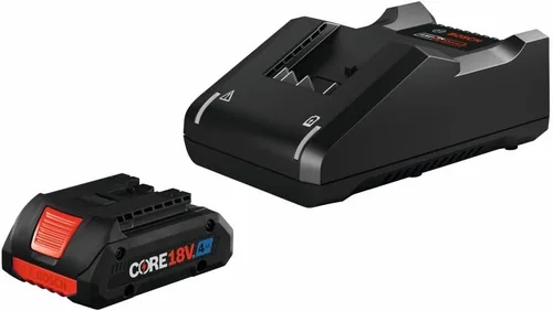 Vista 12 de Bat612- 2PK 18-volt iones de litio 2.0 Ah Bosch slim pack batería con indicador de combustible digital, 2-pack