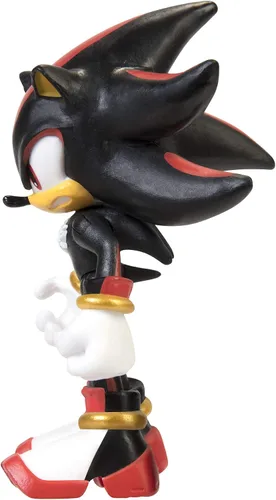 Vista 4 de Sonic The Hedgehog - Figura de acción de 2.5 pulgadas (6.35 cm aprox.) de Shadow, juguete coleccionable