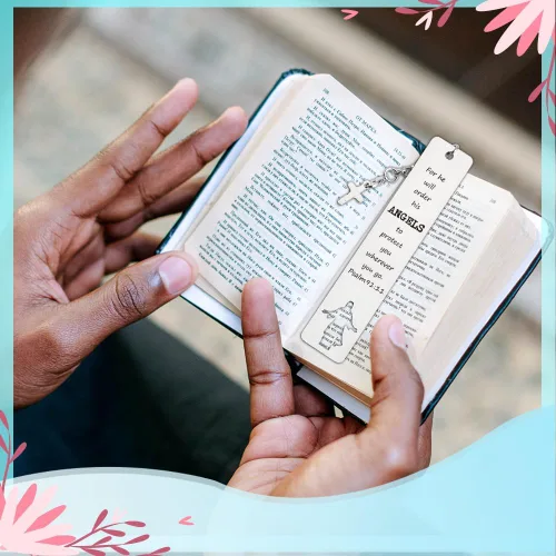 Vista 3 de Marcadores inspiradores para mujeres, regalos religiosos para hija, hijo, regalos de fe para mujeres, hombres, adolescentes, regalos cristianos