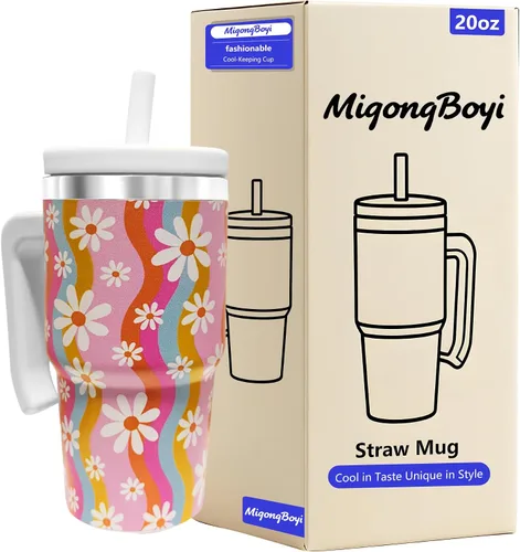 Vista 13 de Botella de agua aislada de 40 onzas, vaso de acero inoxidable 1 taza de agua reutilizable de acero inoxidable de doble pared sin BPA