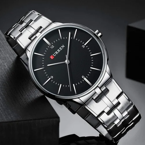 Vista 5 de Hombres Relojes Moda Azul Hombre Reloj 2019 Marca de Lujo Impermeable Cuarzo Analógico Reloj Hombre