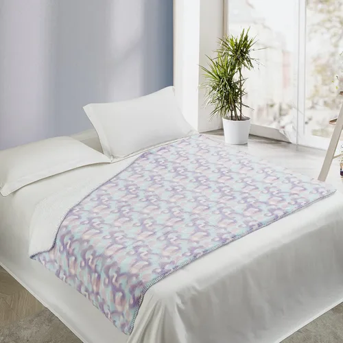 Vista 32 de Regal Comfort Manta Sherpa de piel sintética, 50 x 70 pulgadas, suave y afelpada, cálida y mullida, manta de forro polar de terciopelo