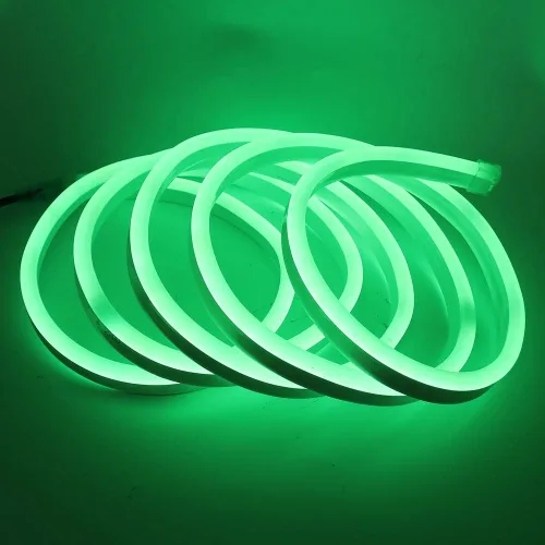 Vista 5 de Luces LED de neón, cuerda RGB con control remoto, 110 V, 60 LEDs/M SMD 5050, control remoto táctil, multicolor, cambiante, impermeable