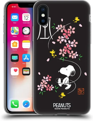 Vista 201 de Carcasa de gel para iPhone 7 Plus/iPhone 8 Plus, diseño de Snoopy Oriental de Peanuts, Badges