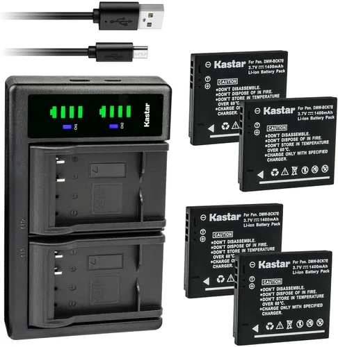 Vista 7 de Kastar LTD2 USB Battery Charger Replacement for Panasonic DMW-BCK7 DMW-BCK7E DMW-BCK7GK DMW-BCK7PP ACD-341, NCA-YN101F NCA-YN101G NCA-YN101H