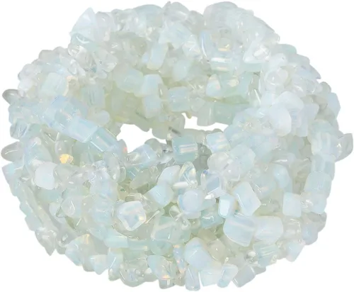 Vista 12 de SUNYIK Amatista de piedra de viruta rodada de forma irregular perforada suelta hebra de cuentas para la fabricación de joyas 32-33 pulgadas Well
