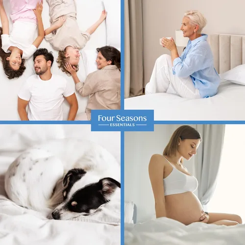 Vista 9 de Protector de colchón para sofá cama tamaño individual, 39 pulgadas de ancho x 72 pulgadas de largo x 5 pulgadas de profundidad, funda impermeable
