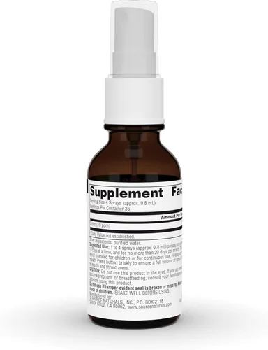 Vista 2 de Source Naturals Spray de plata ultra coloidal 10 ppm para apoyo al bienestar - 1 oz líquida