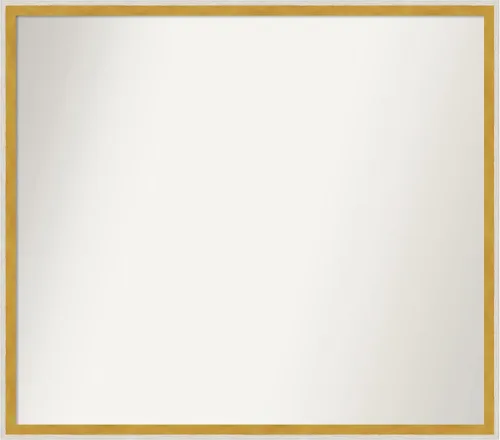 Vista 85 de Amanti Art Espejo de baño blanco para sobre el fregadero, 22 x 45 pulgadas, espejo de tocador rectangular blanco Lucie, marco de madera moderno
