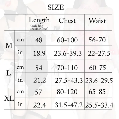 Vista 7 de SNOMYRS Disfraz de conejito sexy cosplay sirvienta japonesa anime Kawaii rosa travieso babydoll body