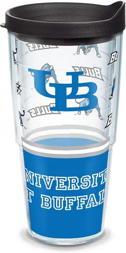 Vista 102 de Vaso térmico con tapa, marca Tervis, Idaho Univ, Transparente
