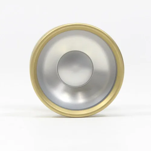 Vista 2 de Tone Yo-Yo - Bi-Metal - Técnico checo Tony S?ec Signature YoYo (plateado con llantas doradas)