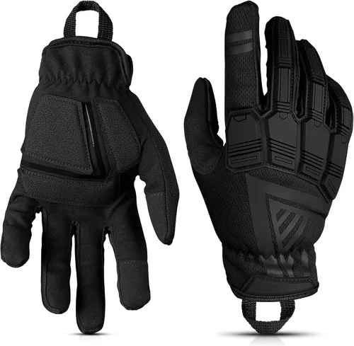 Vista 6 de Glove Station - Guantes de protección de impulso para hombre - Guantes de trabajo para pantalla táctil ideales para deportes y exteriores