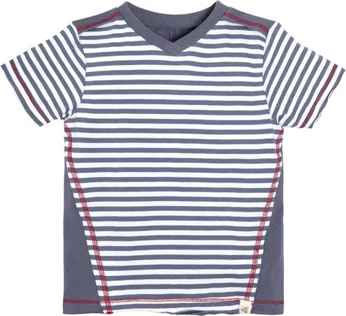 Vista 8 de Burt's Bees Baby Camisetas para Bebés Niños, Camisetas de Manga Corta y Larga con Cuello en V y Cuello Redondo para Bebés y Niños Pequeños, 100% Nube
