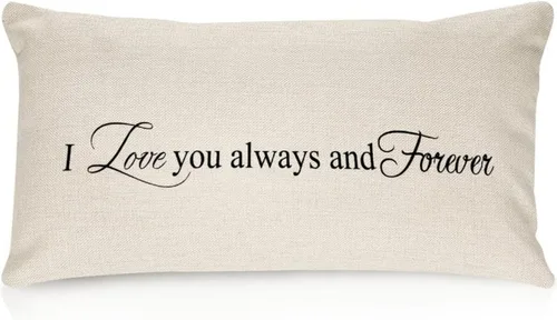 Vista 25 de Fundas de almohada lumbar de 12 x 18 pulgadas con citas divertidas de algodón y lino, para sofá, sala de estar, decoración de inauguración