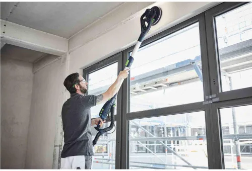 Vista 5 de Lijadora para paneles de yeso Festool 575994 PLANEX LHS 2 225 EQI-Plus