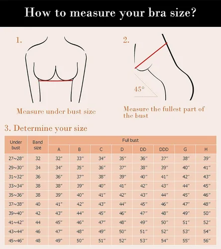 Vista 6 de HACI Sujetador sin tirantes para mujer Cobertura de figura completa Contour Underwire Plus Size Red Carpet