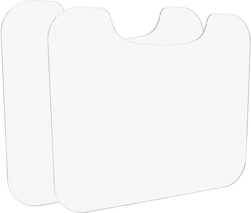 Vista 10 de Escritorio de regazo de acrílico transparente de 22 pulgadas, bandeja de regazo ligera y portátil para escribir, dibujar, comer, estudiar Marketing