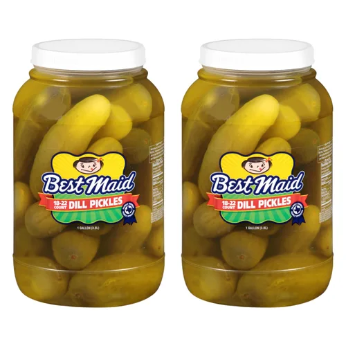Vista 7 de Best Maid Pepinillos de Eneldo 1 Gal de 18 a 22 (1 Paquete)