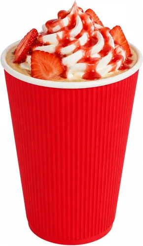 Vista 33 de Tazas para café de papel aislado, pared ondulada, kraft, 12 onzas - Caja de 25 unidades - tapas a juego: RWA0360B, RWA0360W, RWA0328LG, RWA0328GR
