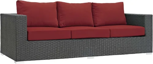 Vista 7 de Modway - Sillón para exteriores Lienzo antiguo Beige