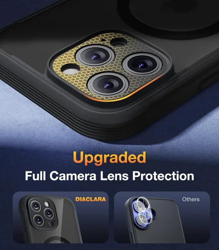 Vista 242 de DIACLARA - Funda transparente compatible con iPhone XR 6.1 pulgadas 2018