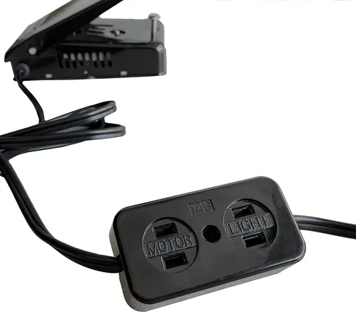 Vista 3 de HimaPro Pedal universal de control de pie W/luz y bloque FC143 del motor para las máquinas de coser caseras