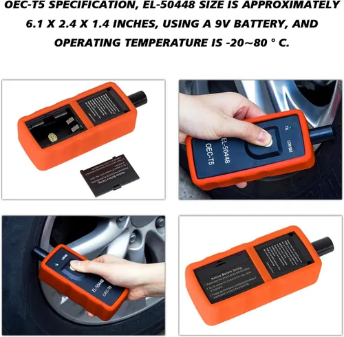 Vista 6 de Herramienta de aprendizaje Beypovk TPMS para sensor de neumático GM, herramienta de programación y entrenamiento del sistema TPMS EL-50448