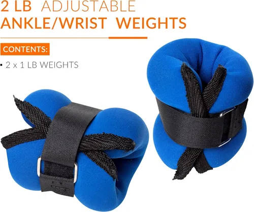 Vista 2 de Tone Fitness Pesas de tobillo/muñeca Opciones múltiples