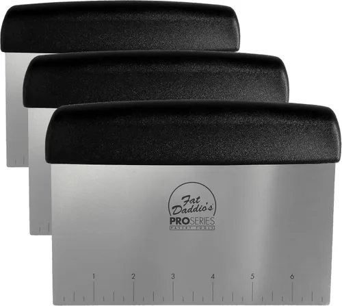 Vista 10 de Fat Daddio's BS-456 Raspador de banco, 4.5 x 6 pulgadas