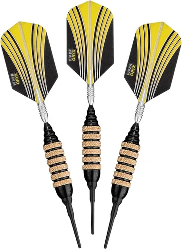Vista 2 de Viper Spinning Bee Dardos de Punta Suave con Estuche de Almacenamiento/Viaje Casemaster, 16 Gramos