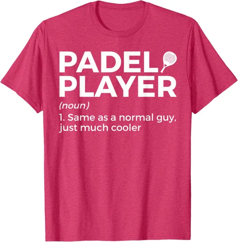 Vista 30 de Camiseta de Padel Player Definition Padel Tenis, Negro