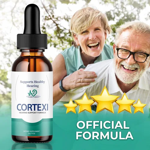 Vista 4 de Cortexi - Paquete de 2 gotas para los oídos Cortexi, fórmula oficial, tratamiento de tinnitus Cortexi, gotas de apoyo auditivo Cortexi, para zumbido