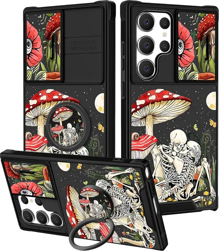 Vista 201 de Funermei para Samsung Galaxy Z Flip 4 Funda - Funda de Teléfono Bonita para Mujeres y Niñas con Mariposas Bonita Estética Femenina Diseño