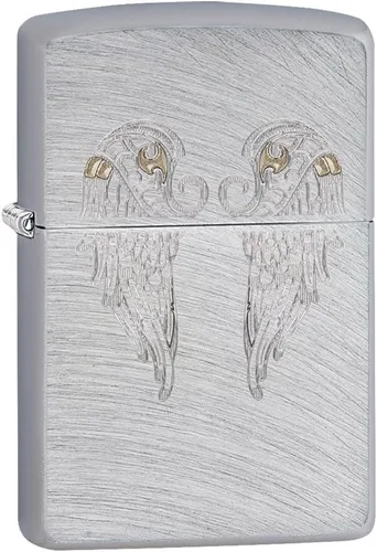 Vista 16 de Zippo - Encendedor de bolsillo cruzado Armadura San Benito Latón