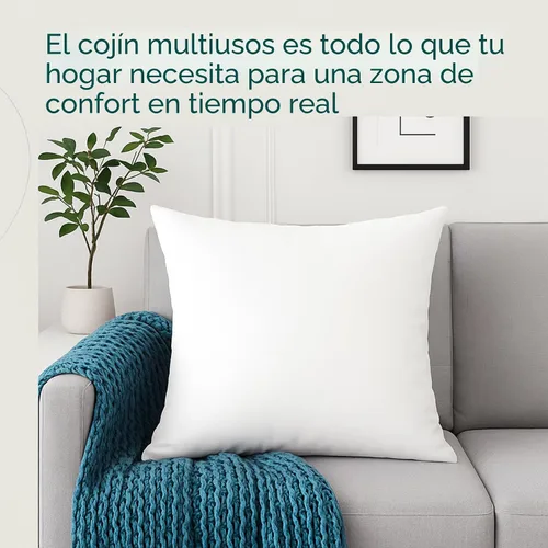 Vista 6 de LANE LINEN Relleno de almohada de 12 x 20 pulgadas, juego de 4 almohadas decorativas blancas para sofá cama, rellenos de almohada esponjosos