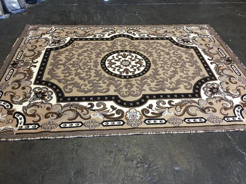 Vista 5 de Alfombra tradicional persa Kingdom Berber Beige Design D123 (8 pies X 10 pies)