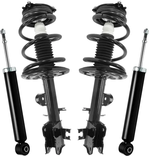 Vista 109 de Detroit Axle - Puntales y Amortiguadores para Chevy Traverse Buick Enclave GMC Acadia Saturn Outlook 2007-2012, 2 puntales delanteros con resorte